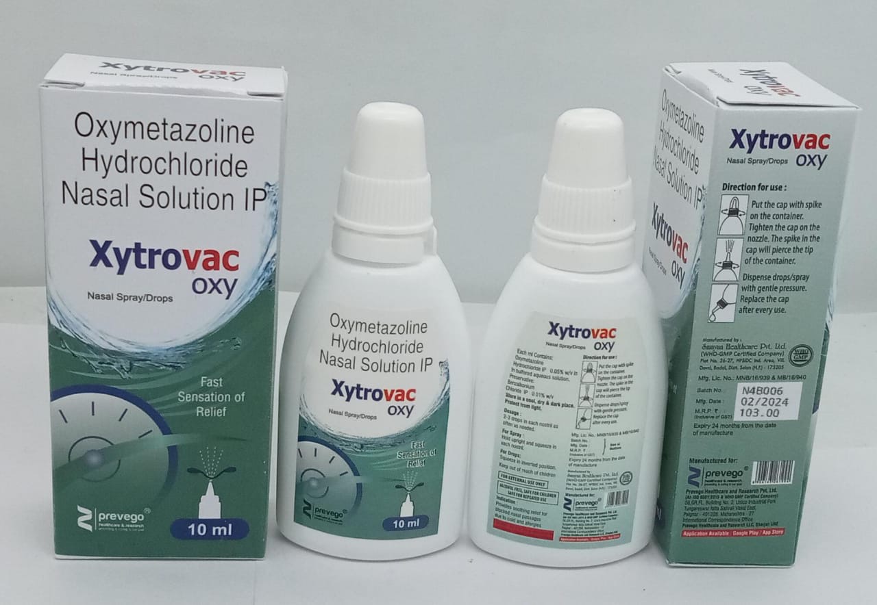 Oxymetazoline Hydrochloride Nasal Drop